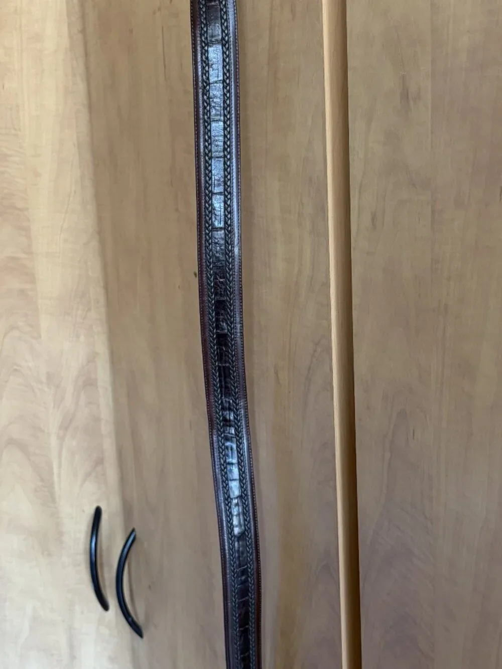 Mezlan Fuscus Crocodile Belt
